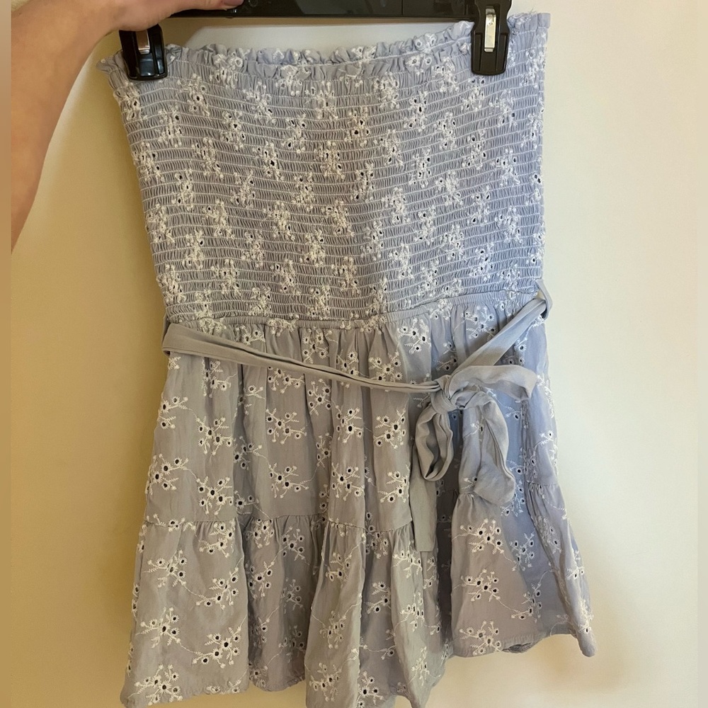Eyelet romper